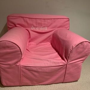 Pottery Barn Other Potterbarn Dream Rocker And Ottoman Poshmark